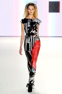 Carolina Herrera, Fall/Winter 2012. New York Fashion Week 2012. [Photo by Frazer Harrison/Getty Images for Mercedes-Benz Fashion Week]