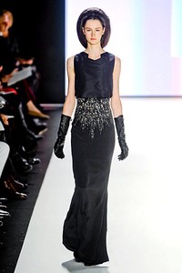 Carolina Herrera, Fall/Winter 2012. New York Fashion Week 2012. [Photo by Frazer Harrison/Getty Images for Mercedes-Benz Fashion Week]