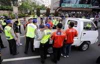 Korban kecelakaan dibawa ke RSCM dan RSPAD Gatot Subroto, Jakarta. Jhoni Hutapea/detikcom