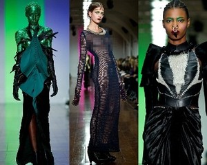 London Fashion Week Dibuka dengan Koleksi Busana Aneh