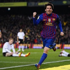 Messi Empat Gol, Barca Gasak Valencia 5-1
