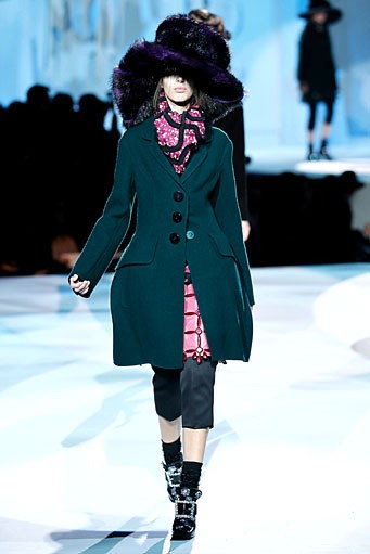 Marc Jacobs, Fall/Winter 2012. New York Fashion Week 2012. [Photo by Peter Michael Dills/Getty Images]