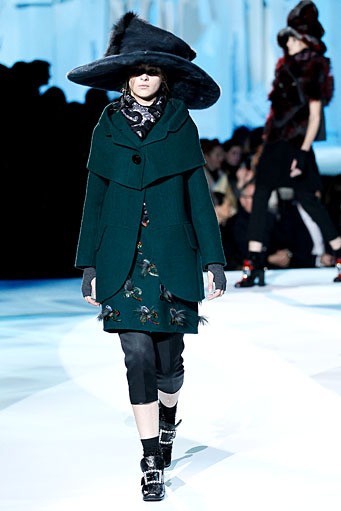 Marc Jacobs, Fall/Winter 2012. New York Fashion Week 2012. [Photo by Peter Michael Dills/Getty Images]