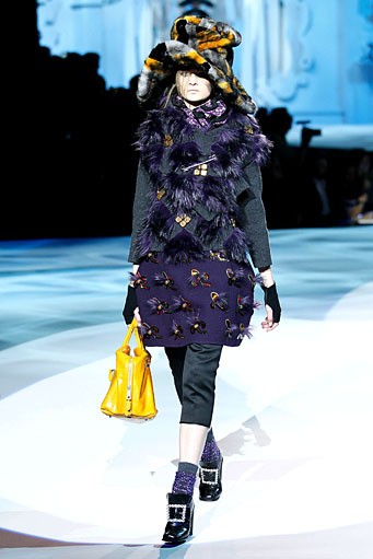 Marc Jacobs, Fall/Winter 2012. New York Fashion Week 2012. [Photo by Peter Michael Dills/Getty Images]