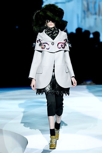 Marc Jacobs, Fall/Winter 2012. New York Fashion Week 2012. [Photo by Peter Michael Dills/Getty Images]