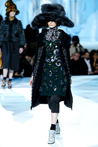 Marc Jacobs, Fall/Winter 2012. New York Fashion Week 2012. [Photo by Peter Michael Dills/Getty Images]