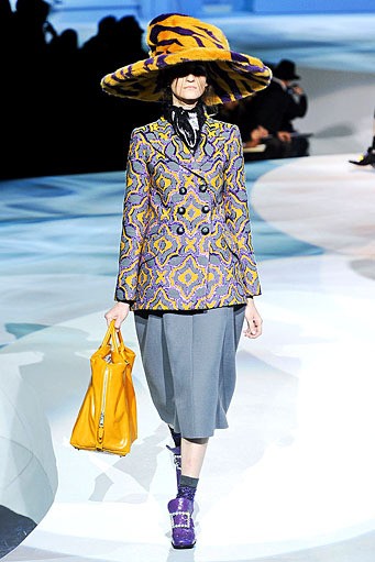 Marc Jacobs, Fall/Winter 2012. New York Fashion Week 2012. [Photo by Peter Michael Dills/Getty Images]