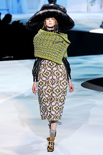 Marc Jacobs, Fall/Winter 2012. New York Fashion Week 2012. [Photo by Peter Michael Dills/Getty Images]