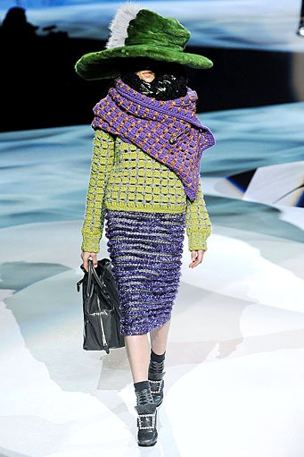 Marc Jacobs, Fall/Winter 2012. New York Fashion Week 2012. [Photo by Peter Michael Dills/Getty Images]