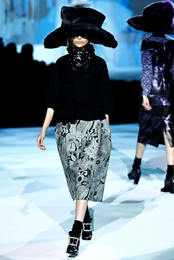 Marc Jacobs, Fall/Winter 2012. New York Fashion Week 2012. [Photo by Peter Michael Dills/Getty Images]