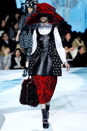 Marc Jacobs, Fall/Winter 2012. New York Fashion Week 2012. [Photo by Peter Michael Dills/Getty Images]