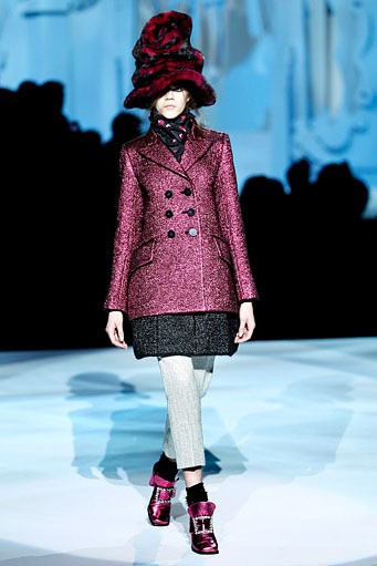 Marc Jacobs, Fall/Winter 2012. New York Fashion Week 2012. [Photo by Peter Michael Dills/Getty Images]