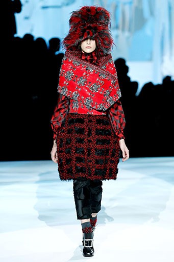Marc Jacobs, Fall/Winter 2012. New York Fashion Week 2012. [Photo by Peter Michael Dills/Getty Images]
