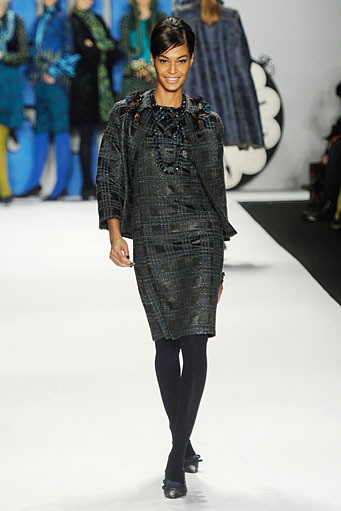 Anna Sui. Fall/Winter 2012. New York Fashion Week FW 2012. [Photo by Frazer Harrison/Getty Images for Mercedes-Benz Fashion Week]