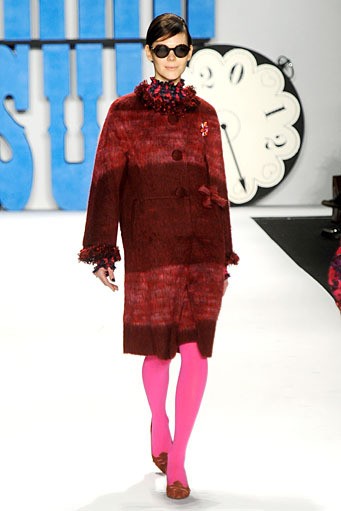 Anna Sui. Fall/Winter 2012. New York Fashion Week FW 2012. [Photo by Frazer Harrison/Getty Images for Mercedes-Benz Fashion Week]