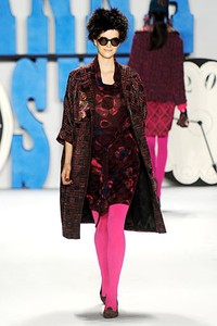 Anna Sui. Fall/Winter 2012. New York Fashion Week FW 2012. [Photo by Frazer Harrison/Getty Images for Mercedes-Benz Fashion Week]