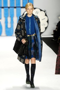 Anna Sui. Fall/Winter 2012. New York Fashion Week FW 2012. [Photo by Frazer Harrison/Getty Images for Mercedes-Benz Fashion Week]