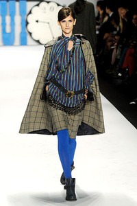 Anna Sui. Fall/Winter 2012. New York Fashion Week FW 2012. [Photo by Frazer Harrison/Getty Images for Mercedes-Benz Fashion Week]