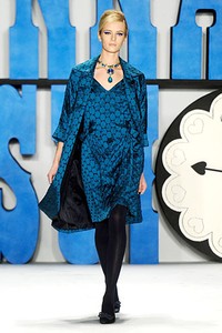 Anna Sui. Fall/Winter 2012. New York Fashion Week FW 2012. [Photo by Frazer Harrison/Getty Images for Mercedes-Benz Fashion Week]