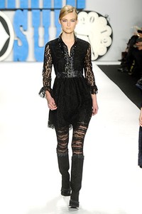 Anna Sui. Fall/Winter 2012. New York Fashion Week FW 2012. [Photo by Frazer Harrison/Getty Images for Mercedes-Benz Fashion Week]