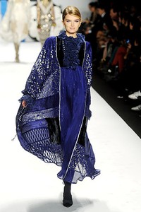 Anna Sui. Fall/Winter 2012. New York Fashion Week FW 2012. [Photo by Frazer Harrison/Getty Images for Mercedes-Benz Fashion Week]