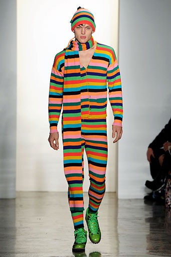 Jeremy Scott, Fall/Winter 2012. New York Fashion Week 2012. [Photo by Slaven Vlasic/Getty Images]