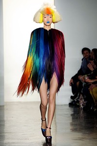 Jeremy Scott, Fall/Winter 2012. New York Fashion Week 2012. [Photo by Slaven Vlasic/Getty Images]