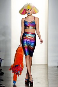 Jeremy Scott, Fall/Winter 2012. New York Fashion Week 2012. [Photo by Slaven Vlasic/Getty Images]