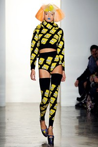 Jeremy Scott, Fall/Winter 2012. New York Fashion Week 2012. [Photo by Slaven Vlasic/Getty Images]