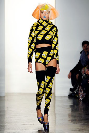 Jeremy Scott, Fall/Winter 2012. New York Fashion Week 2012. [Photo by Slaven Vlasic/Getty Images]