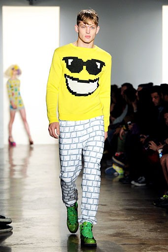 Jeremy Scott, Fall/Winter 2012. New York Fashion Week 2012. [Photo by Slaven Vlasic/Getty Images]