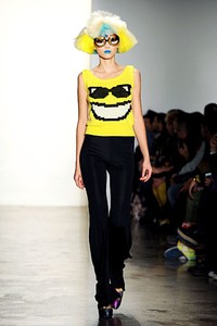Jeremy Scott, Fall/Winter 2012. New York Fashion Week 2012. [Photo by Slaven Vlasic/Getty Images]