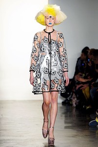 Jeremy Scott, Fall/Winter 2012. New York Fashion Week 2012. [Photo by Slaven Vlasic/Getty Images]