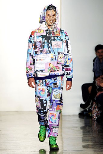 Jeremy Scott, Fall/Winter 2012. New York Fashion Week 2012. [Photo by Slaven Vlasic/Getty Images]