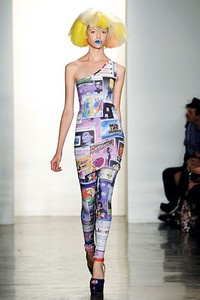 Jeremy Scott, Fall/Winter 2012. New York Fashion Week 2012. [Photo by Slaven Vlasic/Getty Images]