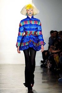 Jeremy Scott, Fall/Winter 2012. New York Fashion Week 2012. [Photo by Slaven Vlasic/Getty Images]