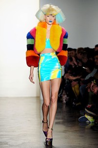 Jeremy Scott, Fall/Winter 2012. New York Fashion Week 2012. [Photo by Slaven Vlasic/Getty Images]