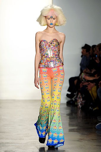 Jeremy Scott, Fall/Winter 2012. New York Fashion Week 2012. [Photo by Slaven Vlasic/Getty Images]