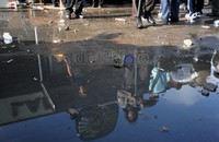 Batu-batu yang dilemparkan narapidana dari dalam LP Kerobokan ke luar.