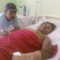Rekonstruksi Pemuda Mengaku Dihajar Aparat Pengamanan SBY Berjalan Tegang