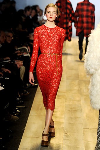 Michael Kors, Fall/Winter 2012. New York Fashion Week 2012. [Photo by Frazer Harrison/Getty Images for Michael Kors]