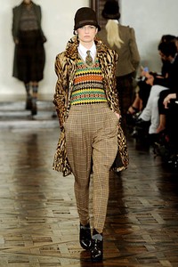 Ralph Lauren, Fall/Winter 2012. New York Fashion Week 2012. [Photo by Frazer Harrison/Getty Images for Mercedes-Benz Fashion Week]