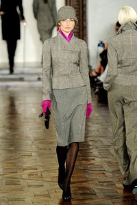 Ralph Lauren, Fall/Winter 2012. New York Fashion Week 2012. [Photo by Frazer Harrison/Getty Images for Mercedes-Benz Fashion Week]