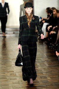 Ralph Lauren, Fall/Winter 2012. New York Fashion Week 2012. [Photo by Frazer Harrison/Getty Images for Mercedes-Benz Fashion Week]
