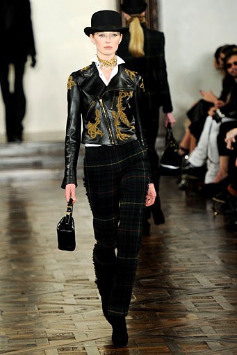 Ralph Lauren, Fall/Winter 2012. New York Fashion Week 2012. [Photo by Frazer Harrison/Getty Images for Mercedes-Benz Fashion Week]