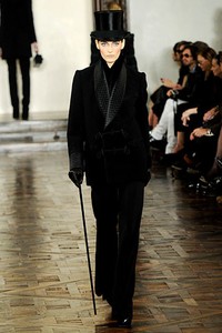 Ralph Lauren, Fall/Winter 2012. New York Fashion Week 2012. [Photo by Frazer Harrison/Getty Images for Mercedes-Benz Fashion Week]