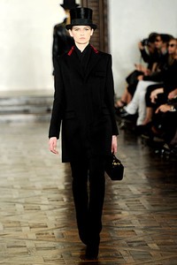 Ralph Lauren, Fall/Winter 2012. New York Fashion Week 2012. [Photo by Frazer Harrison/Getty Images for Mercedes-Benz Fashion Week]