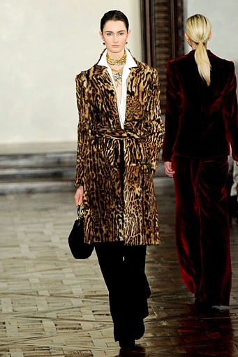 Ralph Lauren, Fall/Winter 2012. New York Fashion Week 2012. [Photo by Frazer Harrison/Getty Images for Mercedes-Benz Fashion Week]