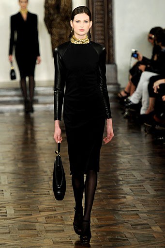 Ralph Lauren, Fall/Winter 2012. New York Fashion Week 2012. [Photo by Frazer Harrison/Getty Images for Mercedes-Benz Fashion Week]