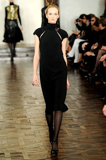 Ralph Lauren, Fall/Winter 2012. New York Fashion Week 2012. [Photo by Frazer Harrison/Getty Images for Mercedes-Benz Fashion Week]